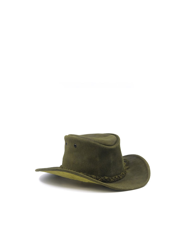 Sombrero Australiano de Piel Unisex Hecho en México | MS1003
