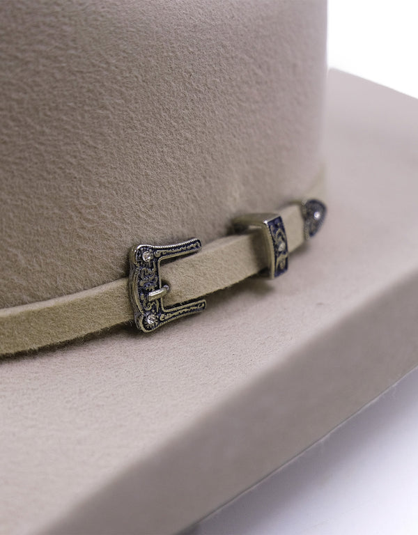 Sombrero Texana Vaquero de Lana Unisex Hecho en México | MS1019