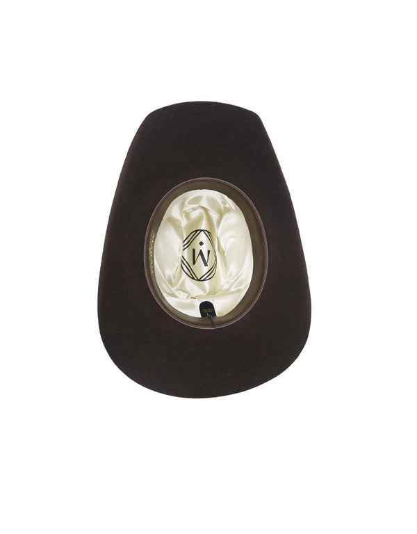 Sombrero Texana Vaquero de Lana Unisex Hecho en México | MS1019