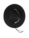 Sombrero Australiano Maráh de Piel Negra | Pelo de Vaca Natural