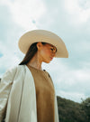 Sombrero Texana Vaquero de Lana Unisex Hecho en México | MS1019