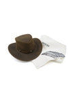 Sombrero Australiano de Piel Genuina Unisex Hecho en México | MS1001