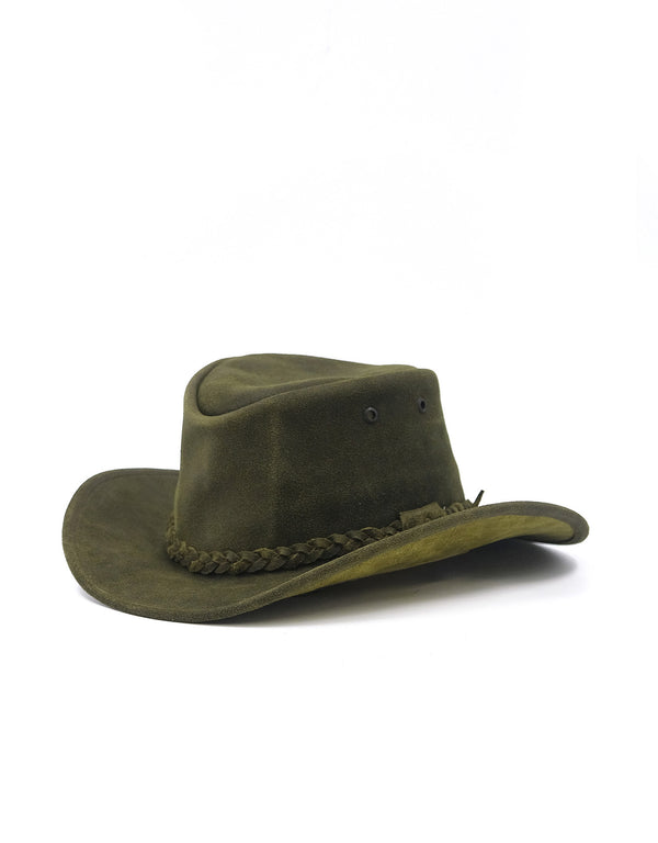 Sombrero Australiano de Piel Unisex Hecho en México | MS1003