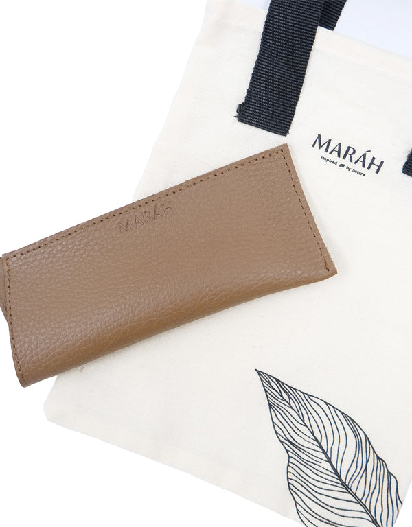 Funda de Piel para Lentes | Resistente para Uso Diario
