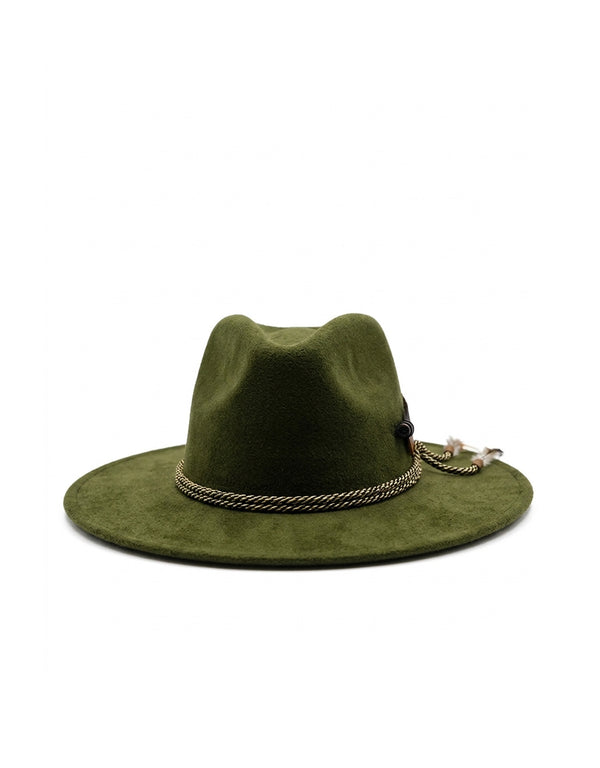 Sombrero Indiana de Gamuza Unisex Hecho en México | MS1004