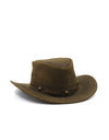 Sombrero Australiano de Piel Genuina Unisex Hecho en México | MS1001
