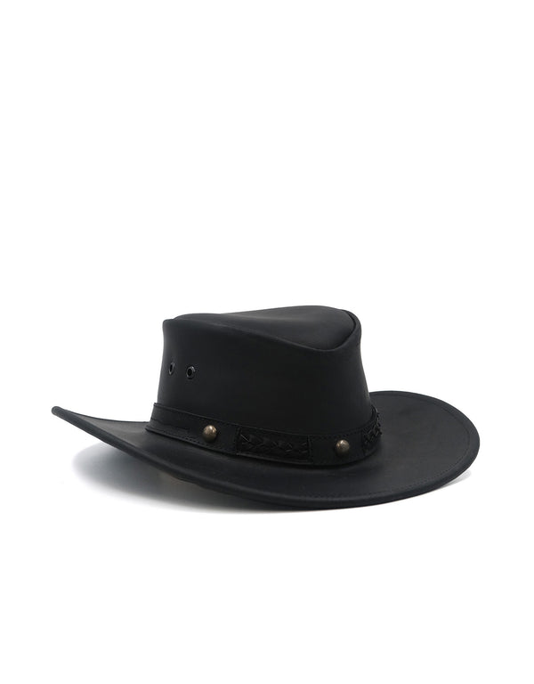 Sombrero Australiano de Piel Genuina Unisex Hecho en México | MS1001
