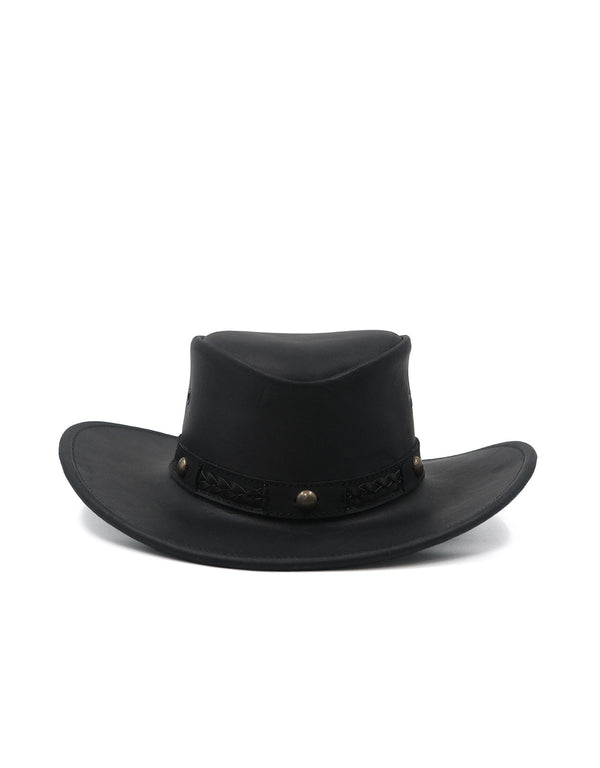 Sombrero Australiano de Piel Genuina Unisex Hecho en México | MS1001