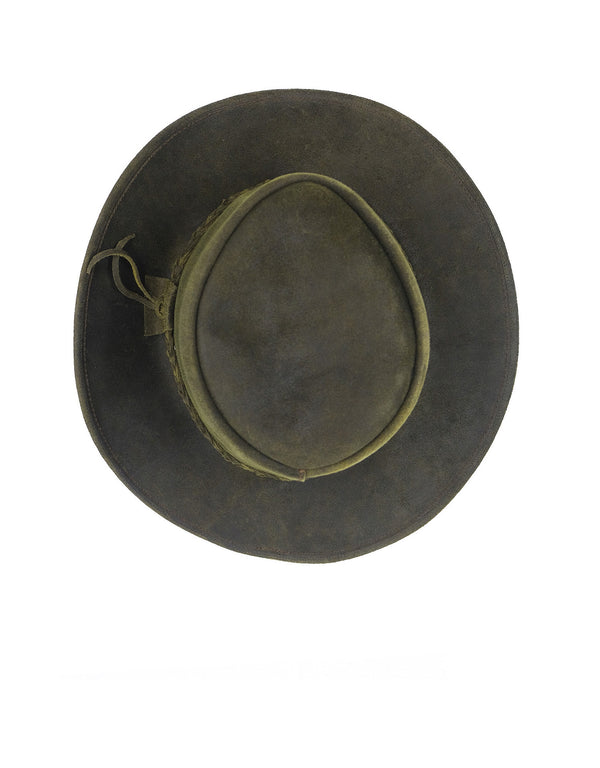 Sombrero Australiano de Piel Unisex Hecho en México | MS1003