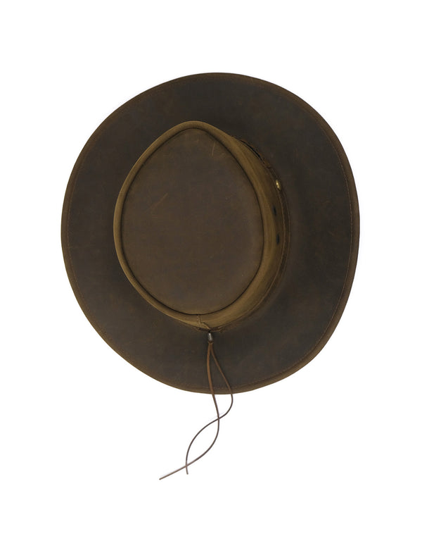 Sombrero Australiano de Piel Genuina Unisex Hecho en México | MS1001