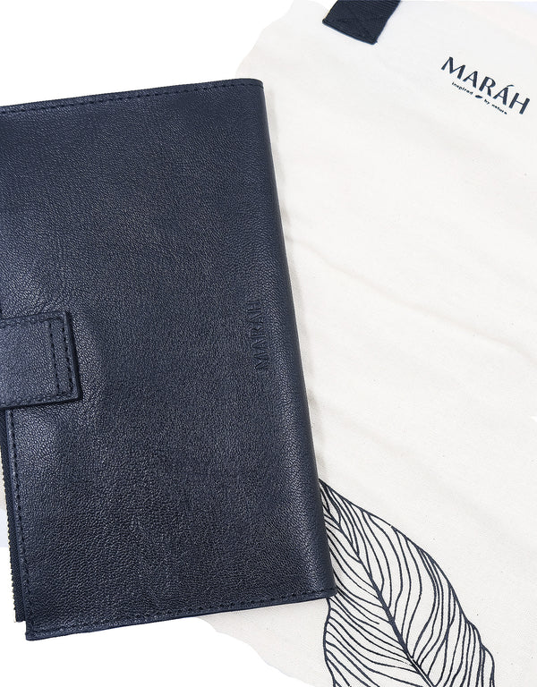 Porta Pasaporte Familiar de Piel | 5 Pasaportes, Visas, Dinero, Tarjetas y Documentos