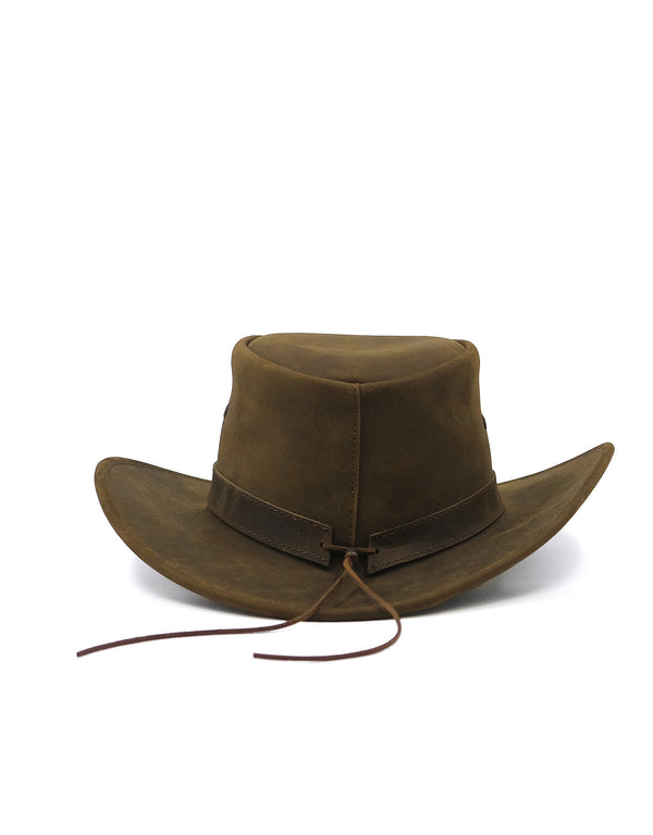 Sombrero Australiano de Piel Genuina Unisex Hecho en México | MS1001