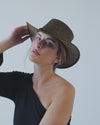 Sombrero Australiano de Piel Unisex Hecho en México | MS1003